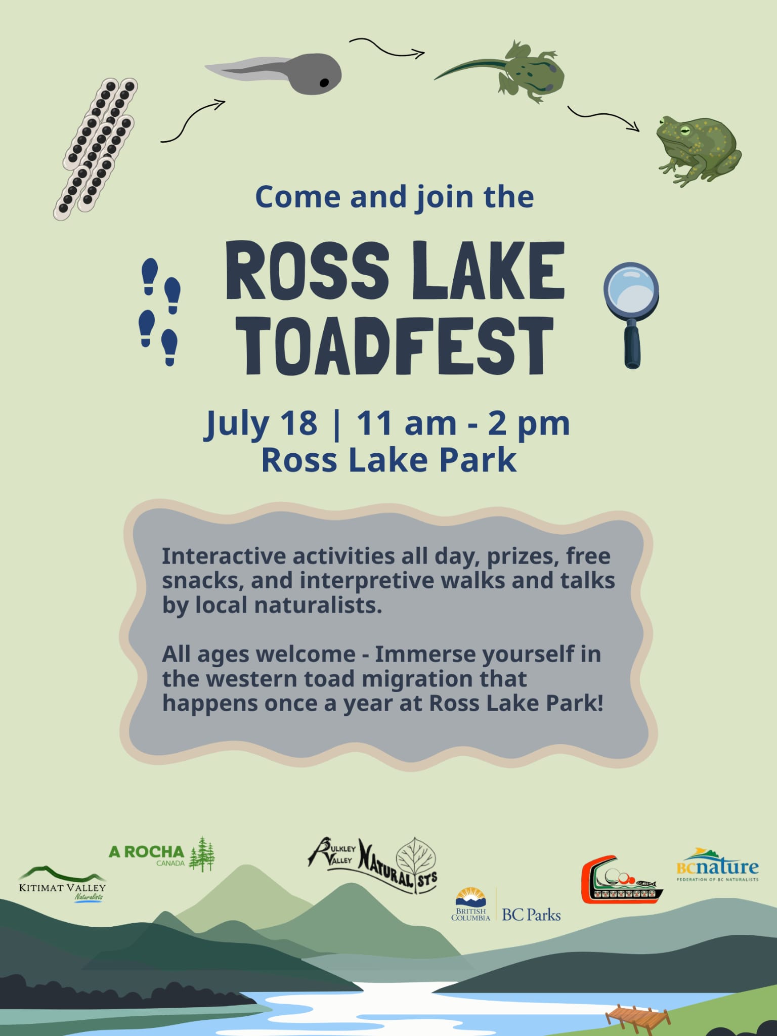 Ross Lake ToadFeast