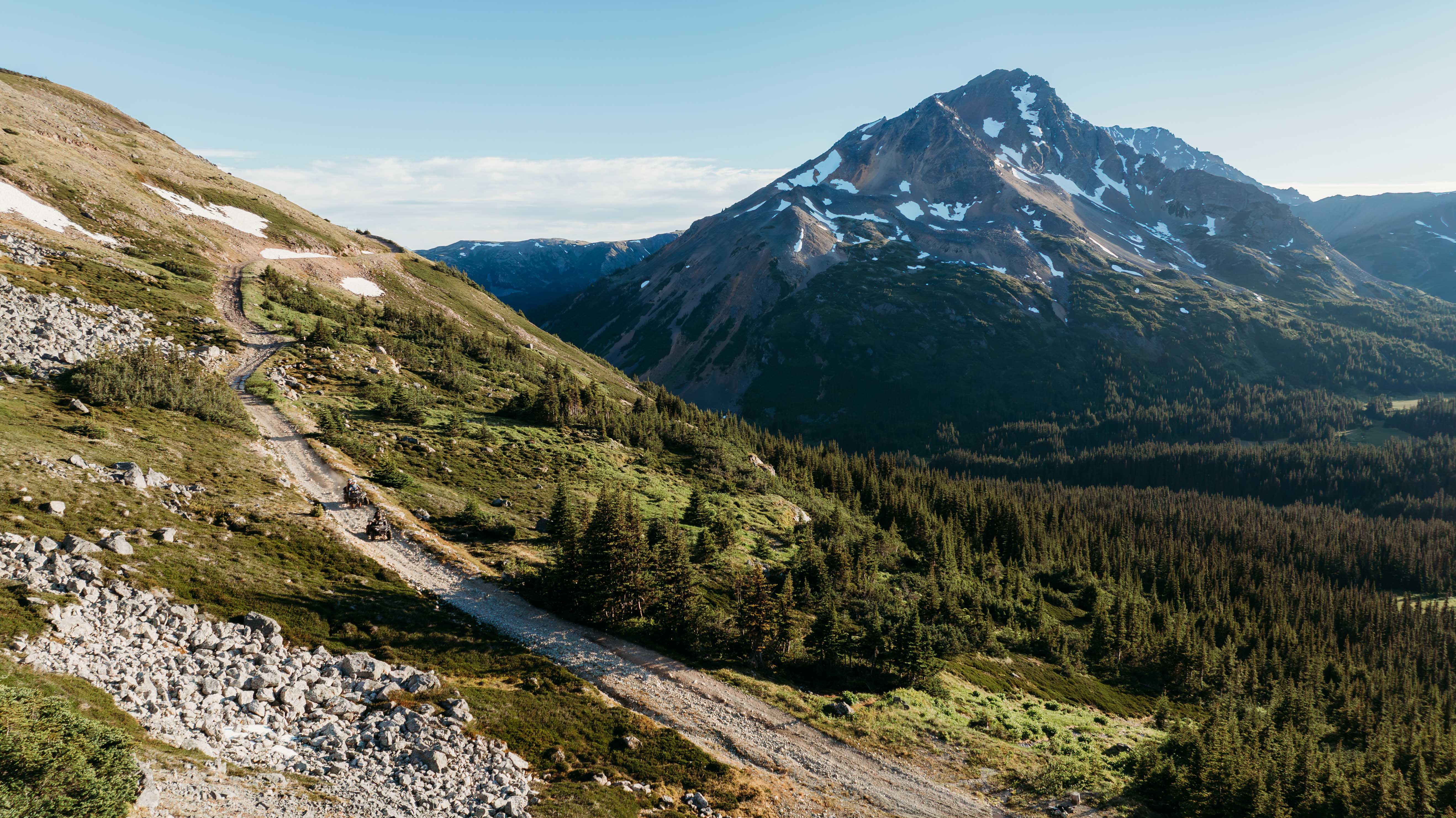 Silvern Lake from Mc Donell FSR