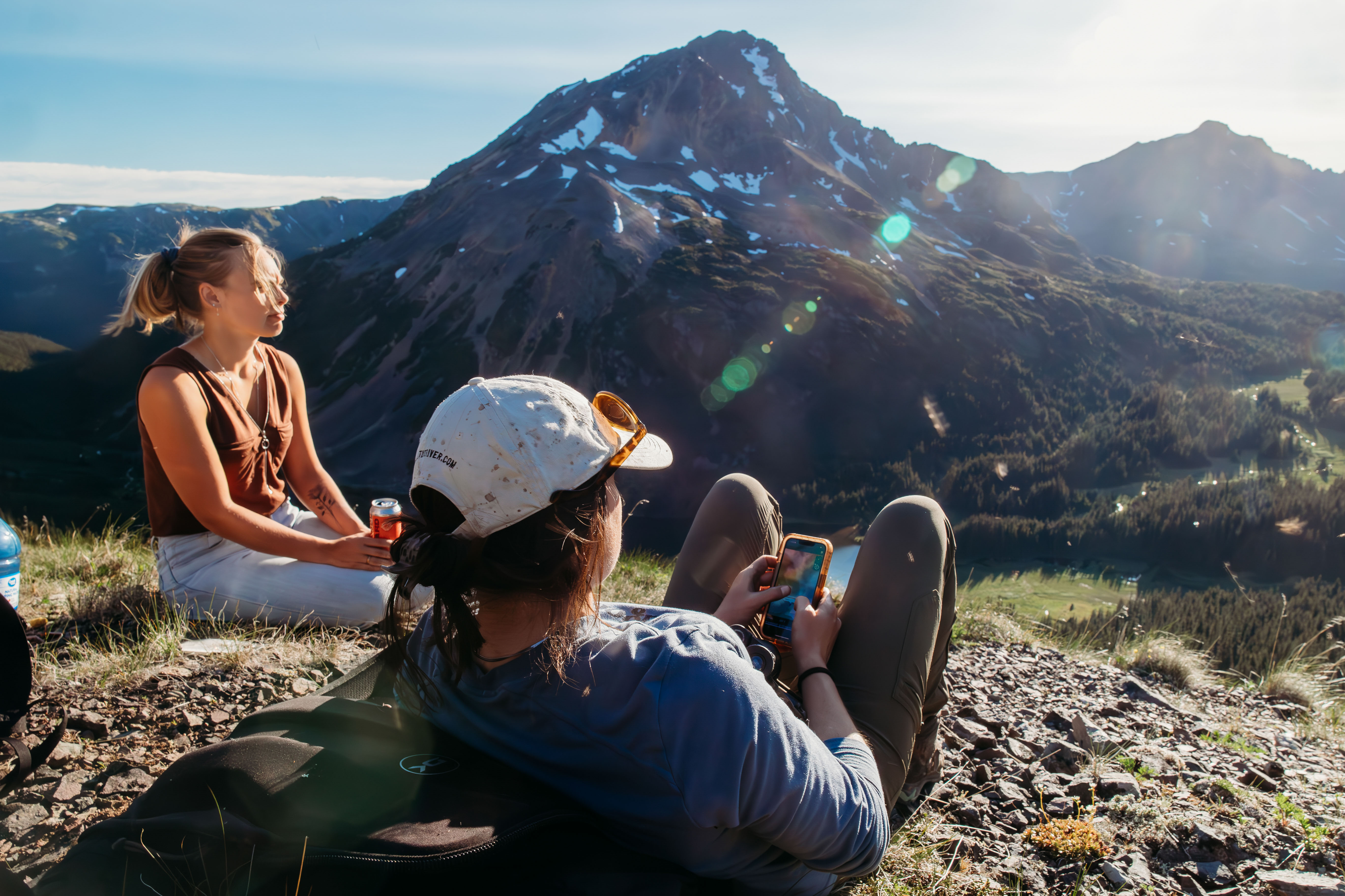 Silvern Lake from Mc Donell FSR