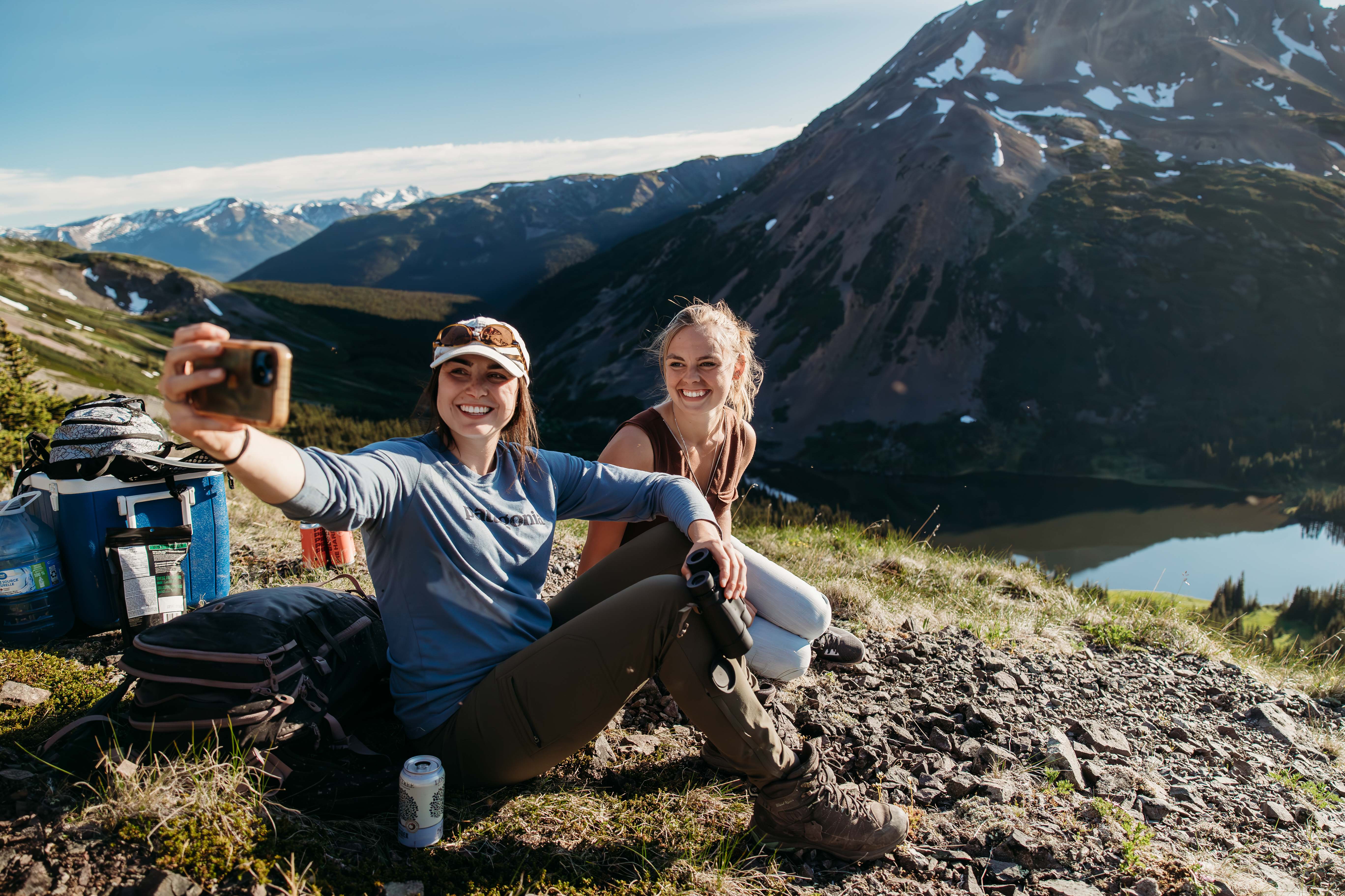 Silvern Lake from Mc Donell FSR
