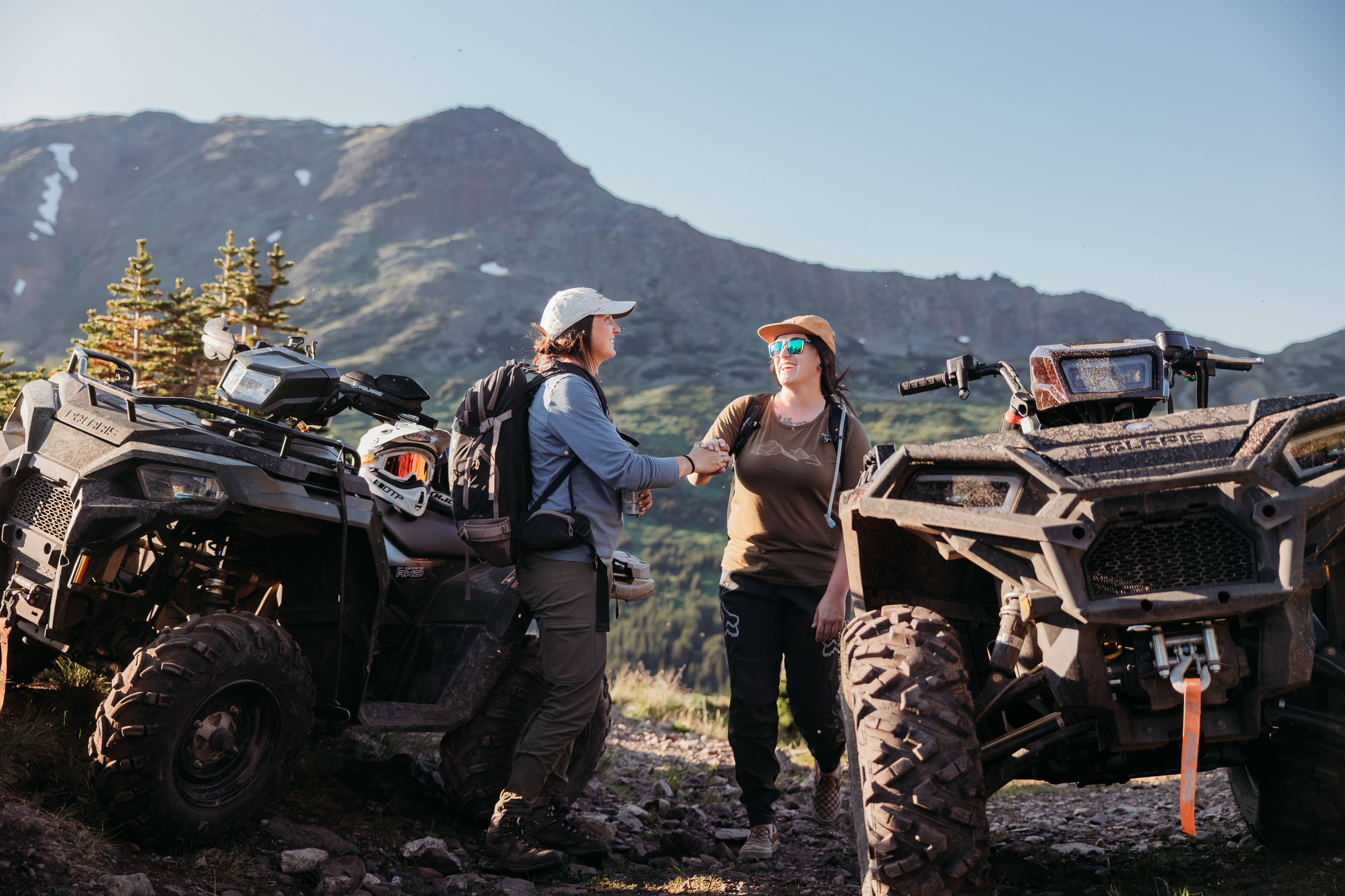 Silvern Lake from Mc Donell FSR