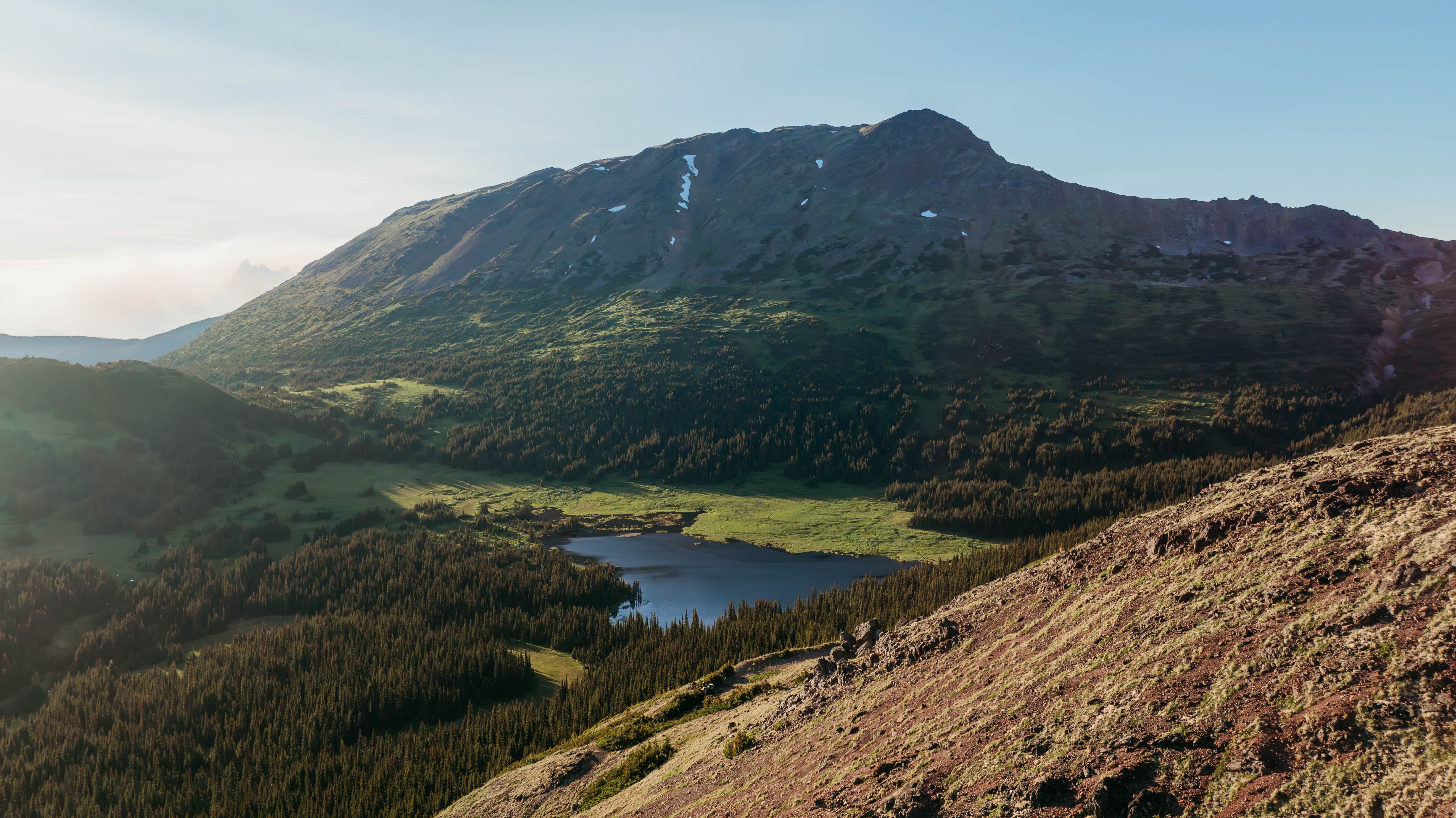 Silvern Lake from Mc Donell FSR